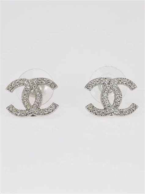 buy chanel stud earrings|chanel swarovski earrings.